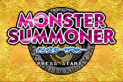 Monster Summoner Title Screen